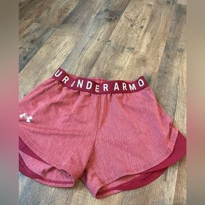 Under Armour Women's Red Shorts